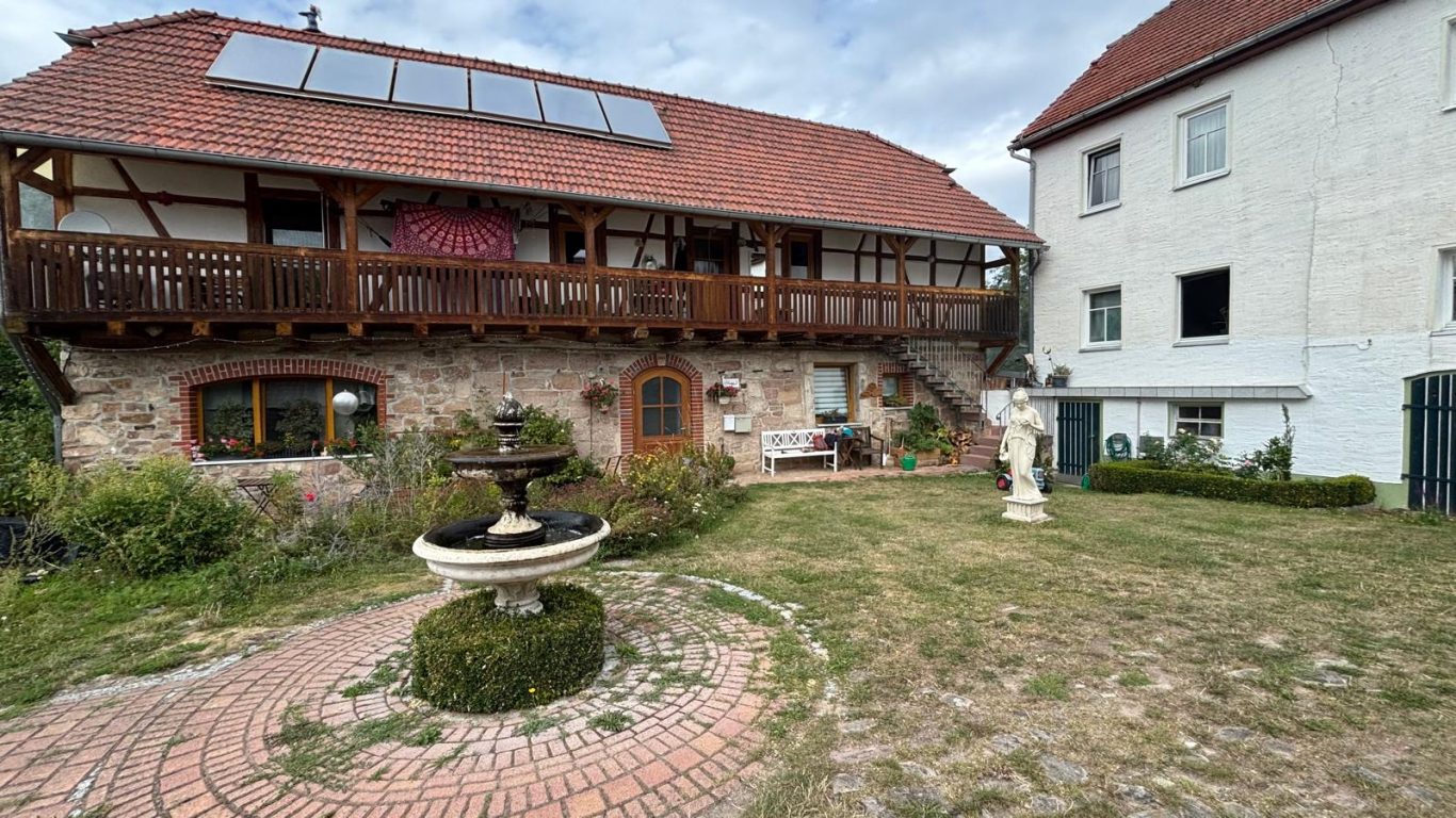 Haus 2 und Haus 1 Innenhof