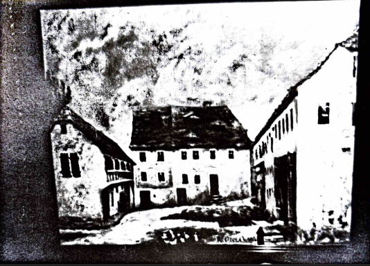 Das Hofgut mit Stallungen
