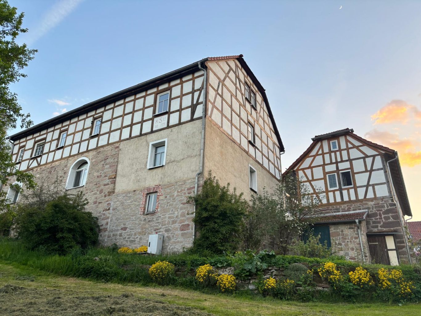 Haus 1 & Haus 2 Blick von Orlamünde